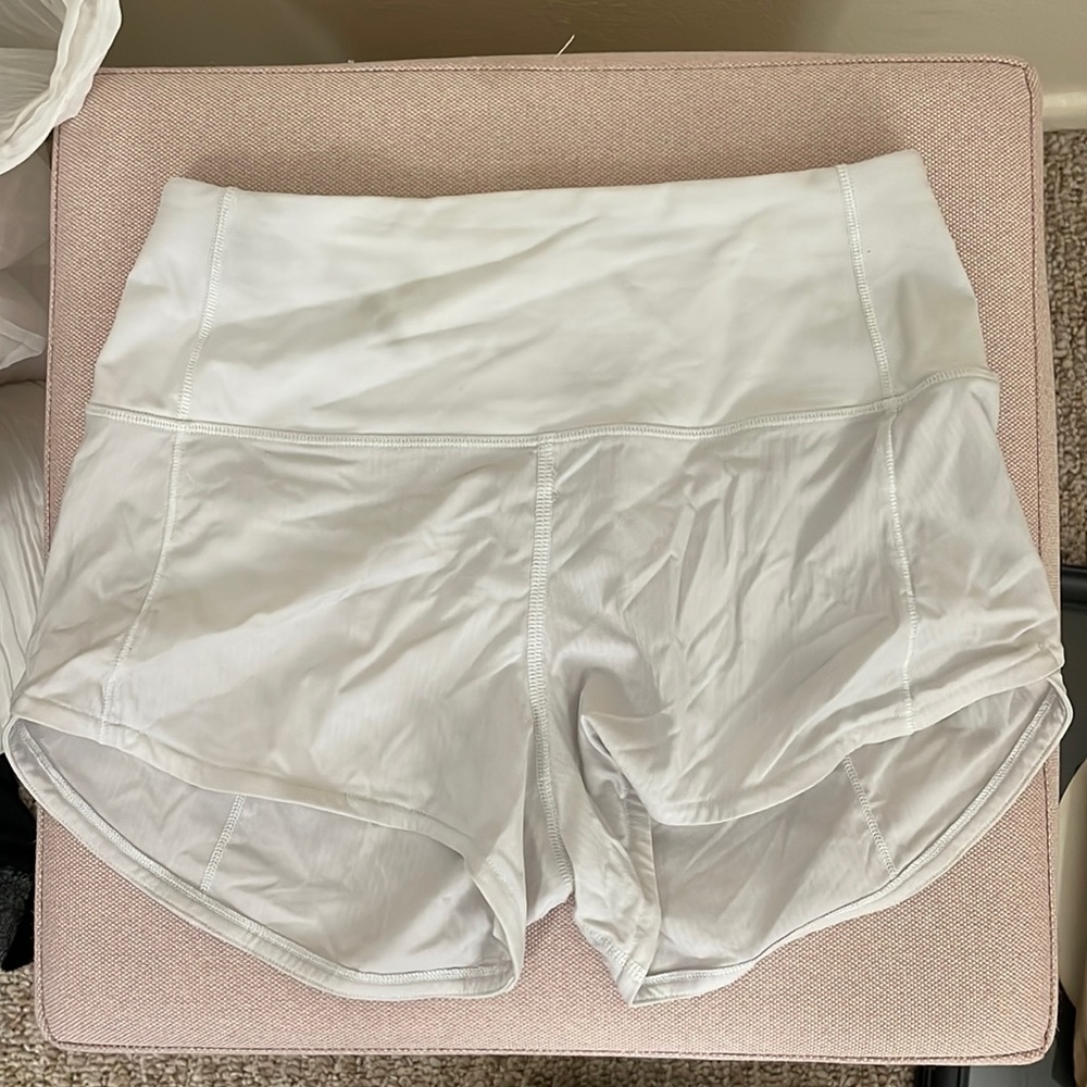 High waisted Speed Up Lululemon shorts